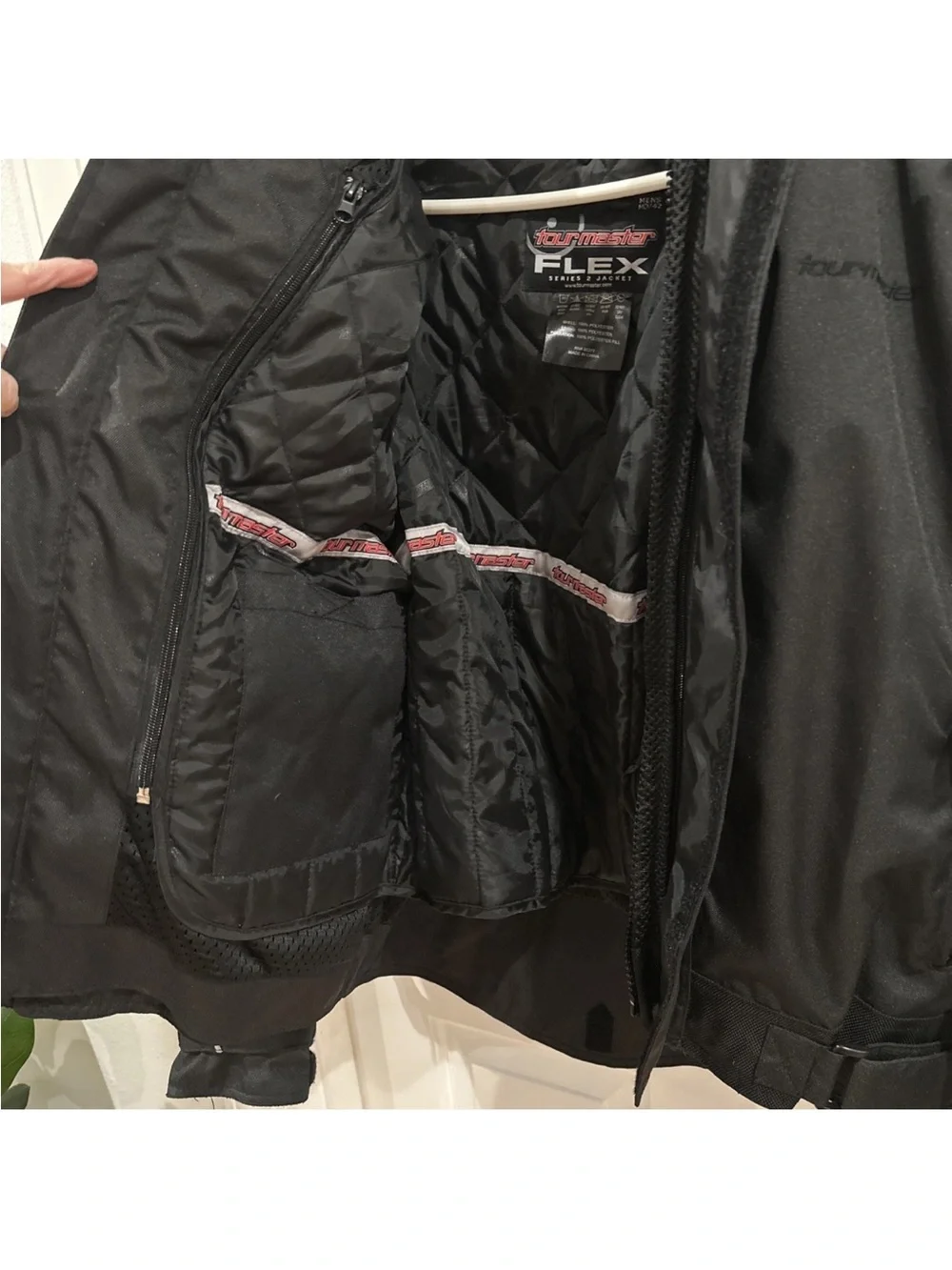 Tourmaster Flex Series 2 Men’s Motorcycle Performance Jacket Sz Medium, 42